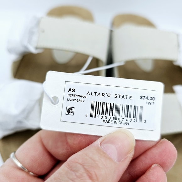 Altar'd State Serenna Platform Sandals NWT - Picture 6 of 14